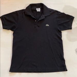 Lacoste men’s black polo shirt